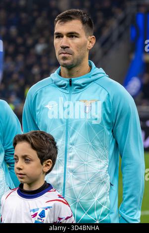 Mailand, Italien. November 2025. alessio romagnoli lazio während der Serie A FC Internazionale gegen SS Lazio Serie A - Mailand 9. november 2025 Credit: Christian Santi/Alamy Live News Stockfoto