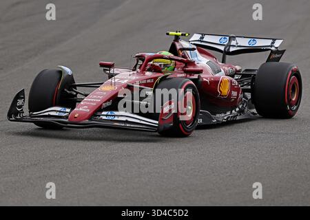 Sao Paulo, Brasilien. 9. November 2025; Sao Paulo, Brasilien: Lewis Hamilton (GBR) Scuderia Ferrari SF-25 während des Formel 1 Grand Prix von Brasilien beim Autodromo Jose Carlos Pace Credit: Action Plus Sports Images/Alamy Live News Stockfoto