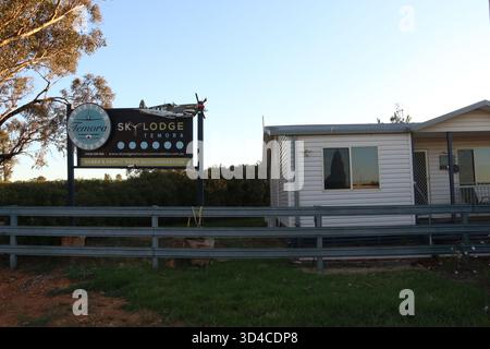 Temora, NSW, Australien. November 2025. Skylodge Temora, 1A Tom Moon Ave, Temora NSW 2666. Quelle: Richard Milnes/Alamy Stockfoto