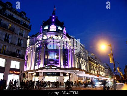 Paris, Frankreich. November 2025. Die Abbildung zeigt einen Shein-Laden bei BHV in Paris, Frankreich am 8. November 2025. Foto: Alain Apaydin/ABACAPRESS.COM Credit: Abaca Press/Alamy Live News Stockfoto