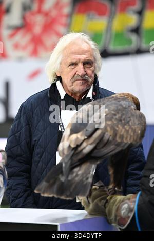 Frankfurt, Deutschland. November 2025. Fußball 1. Bundesliga 10. Spieltag Eintracht Frankfurt - 1. FSV Mainz 05 am 09.11.2025 im Deutschen Bank Park in Frankfurt Dragoslav Stepanovic DFL-Vorschriften verbieten jede Verwendung von Fotografien als Bildsequenzen und/oder Quasi-Video. Foto: Revierfoto Credit: ddp Media GmbH/Alamy Live News Stockfoto
