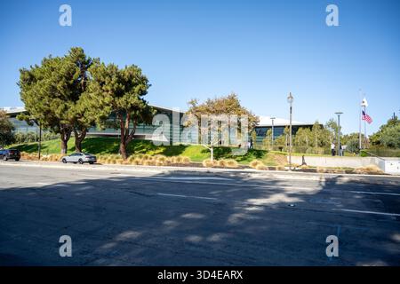 Santa Clara, Usa. November 2025. Hauptsitz von NVIDIA im Silicon Valley, Santa Clara, Kalifornien, 6. November 2025. (Foto: Smith Collection/Gado/SIPA USA) Credit: SIPA USA/Alamy Live News Stockfoto