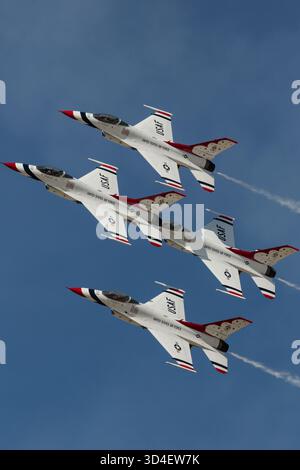 USAF Thunderbirds Diamond Formation Stockfoto