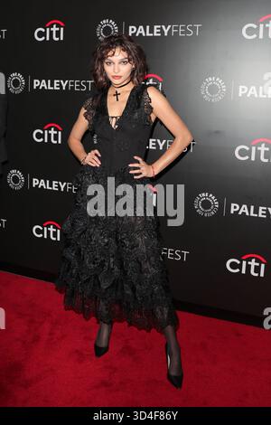 NEW YORK, NEW YORK – 9. NOVEMBER 2025: Paulina Chavez, Stars und Schöpfer von Paramounts Landman, besuchte das PaleyFest NY 2025 in New York City. Die Veranstaltung feierte das kommende Drama, das die Machtkämpfe und persönliche Geschichten rund um den Ölboom von Americas erforschte, mit exklusiven Diskussionen und Darstellern, die Fans einen Einblick in die mit Spannung erwartete Serie gaben. (Foto: Giada Papini Rampelotto/EuropaNewswire) Stockfoto