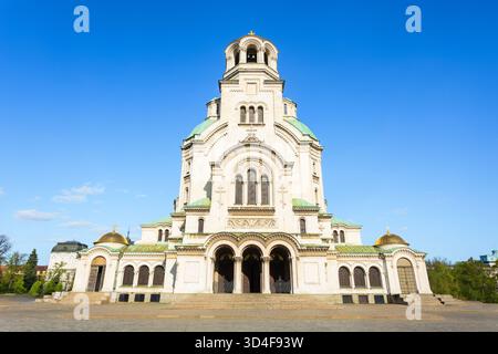 St. Alexander Newski Kathedrale in Sofia. Sofia ist die Hauptstadt und größte Stadt Bulgariens. Stockfoto