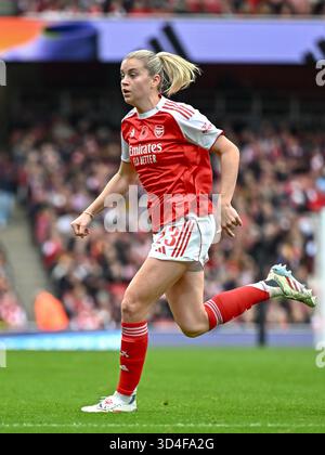 London, Großbritannien. November 2025. Alessia Russo (23 Arsenal) im Emirates Stadium am 8. November 2025 in London. Quelle: SPP Sport Pressefoto. /Alamy Live News Stockfoto