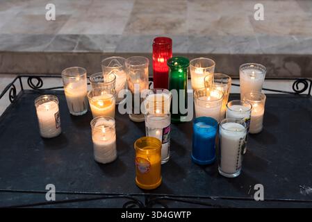Ein Besuch der Stadt Querétaro, einer wichtigen Kolonialstadt Mexikos. Stockfoto