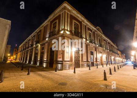 Ein Besuch der Stadt Querétaro, einer wichtigen Kolonialstadt Mexikos. Stockfoto
