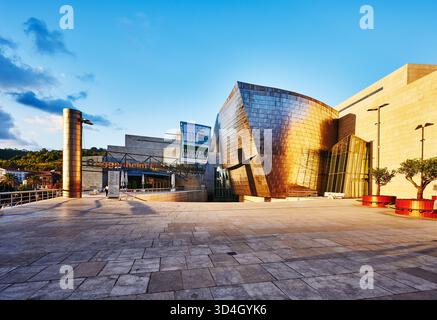 Das Guggenheim Museum in Bilbao, Spanien, Europa Stockfoto