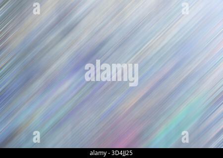 Weiche, diagonale Pastellfarben erzeugen abstrakte Bewegungen und einen ruhigen Hintergrund mit Farbverlauf Stockfoto