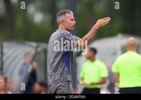 Robin van Persie Cheftrainer von Feyenoord Stockfoto
