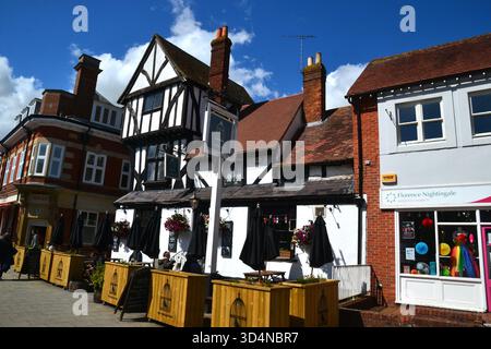 Das Birdcage Public House, Thame, Großbritannien Stockfoto