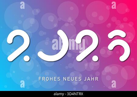 2026 - Happy New Year 2026 Stock Vektor