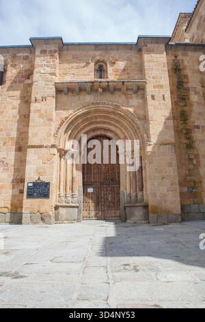 Kirche San Pedro, romanische Kirche in Avila, Kastilien und Leon, Spanien Stockfoto