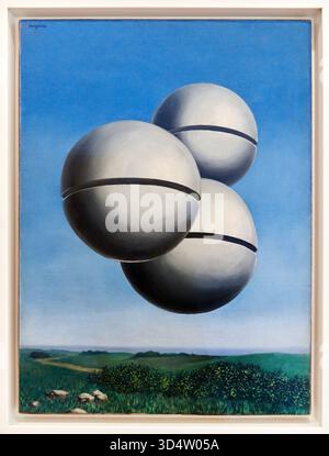 René Magritte (1898-1967), Voice of Space, 1931, Öl auf Leinwand, Peggy Guggenheim Collection Museum, Venedig, Venezia, Venetien, Italien. Stockfoto