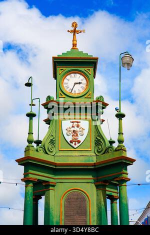 Berkeley Memorial im Circus, Basseterre, St. Kitts und Nevis Stockfoto