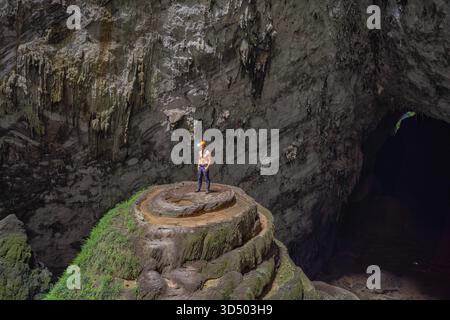 Son Doong Höhlenexpedition Stockfoto