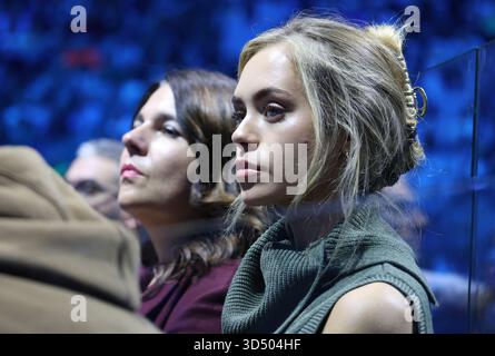 Turin, Italien. November 2025. Tennis, ATP-FINALE 2025 Laila Hasanovic, Turin, Italien, 12. November 2025. Foto Felice Calabro' Credit: Unabhängige Fotoagentur/Alamy Live News Stockfoto