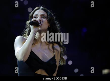 Turin, Italien. November 2025. Tennis, ATP-FINALE 2025 Francesca Michielin, Turin, Italien, 12. November 2025. Foto Felice Calabro' Credit: Unabhängige Fotoagentur/Alamy Live News Stockfoto