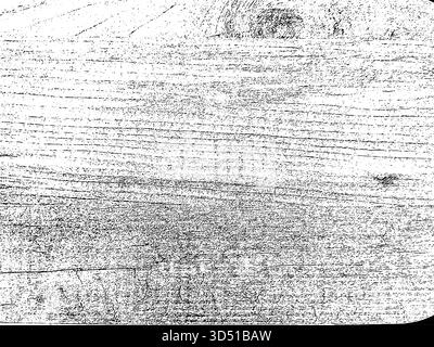 Schwarze Vektor-Grunge-Overlay-Textur auf einem transparenten Hintergrund Stock Vektor