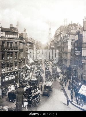 Cheapside, City of London, Greater London, England, Vereinigtes Königreich, Greater London, England, Vereinigtes Königreich Stockfoto
