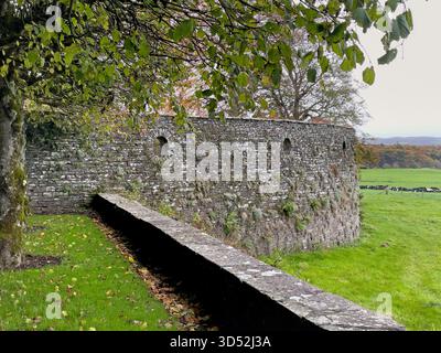 Die italienischen Gärten in Heywood bei Ballinakill im County Laois, Irland, Stockfoto