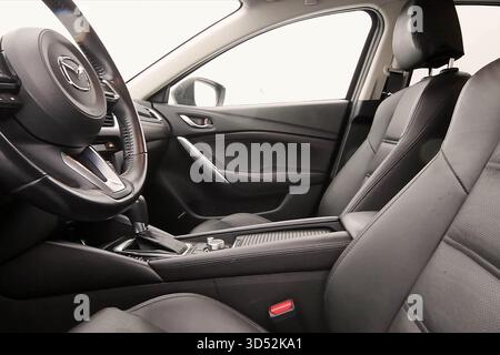 Moskau, Russland - November 12 2018: Mazda 6 Auto Auto Innenraum Übersicht Stockfoto