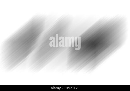 Weiche schwarz-weiße Textur mit diagonalem Bewegungseffekt. Minimaler abstrakter Hintergrund für modernes Design. Stockfoto