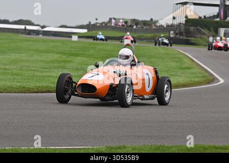 Duncan Rabagliati, Alexis-BMC HF1, Chichester Cup, ein zwanzigminütiges Rennen für die Formel-Junioren mit Frontmotor, mit einer Kapazität von bis zu 1100 ccm, von verschiedenen Stockfoto
