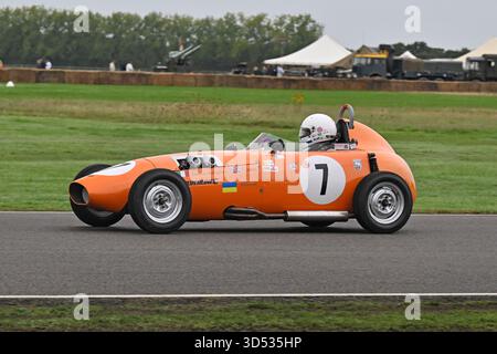 Duncan Rabagliati, Alexis-BMC HF1, Chichester Cup, ein zwanzigminütiges Rennen für die Formel-Junioren mit Frontmotor, mit einer Kapazität von bis zu 1100 ccm, von verschiedenen Stockfoto
