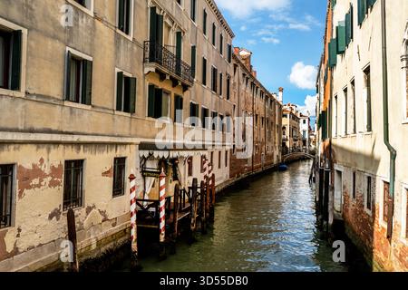 Rio della Pietà Kanal in Venedig, Italien. Stockfoto