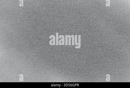 Rausch auf dem Bildschirm im Retro-Stil. Vintage 90s CRT-Display mit statischer Pixelverzerrung, Flicker und analogem Glitcheffekt, abstrakter Cyberpunk-VHS-Textur, Grung Stockfoto