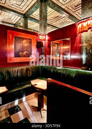 Loos American Bar, Art-Dco-Bar nach einem Entwurf von Adolf Loos, Wien, …sterreich Stockfoto