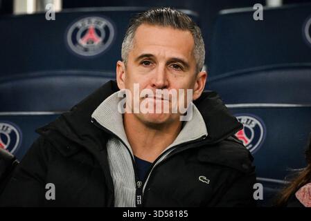 Paris, Frankreich. November 2025. Guillaume CANET während der FIFA Fussball-Weltmeisterschaft 2026, Qualifikationsspiele, Fußballspiel der Gruppe D zwischen Frankreich und der Ukraine am 13. November 2025 im Parc des Princes-Stadion in Paris, Frankreich - Foto Matthieu Mirville/DPPI Credit: DPPI Media/Alamy Live News Stockfoto