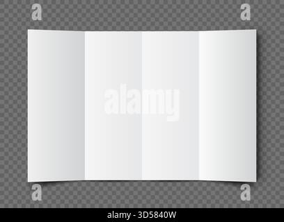 Weißes Visitenkartensymbol im flachen Stil. Leere Vorlagenvektorillustration auf isoliertem Hintergrund. Aufkleber, Blatt, Etikett, Banner-Zeichen Geschäftskonzept Stock Vektor