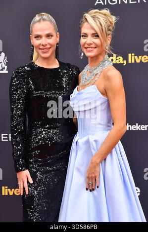 Cheyenne Pahde und Valentina Pahde bei der 77. Bambi-Verleihung 2025 in den Bavaria Filmstudios. München, 13.11.2025 Stockfoto