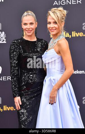Cheyenne Pahde und Valentina Pahde bei der 77. Bambi-Verleihung 2025 in den Bavaria Filmstudios. München, 13.11.2025 Stockfoto