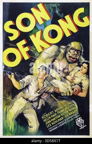 SON OF KONG 1933 RJO Pictures Film Stockfoto
