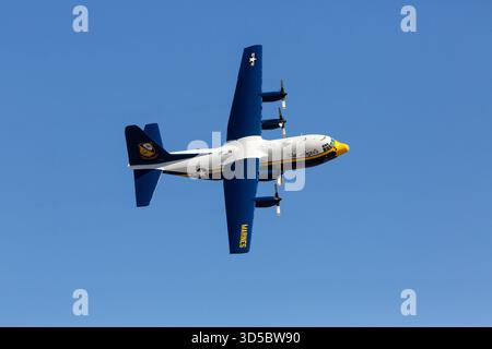 USMC Fat Albert in der engsten Reihe Stockfoto