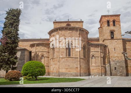 Kirche San Pedro, romanische Kirche in Avila, Kastilien und Leon, Spanien Stockfoto