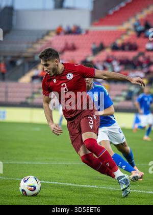 NAZIONALE UNTER 21 QUALIFICAZIONI CAMPIONATO EUROPEO ITALIA-ARMENIEN Stockfoto