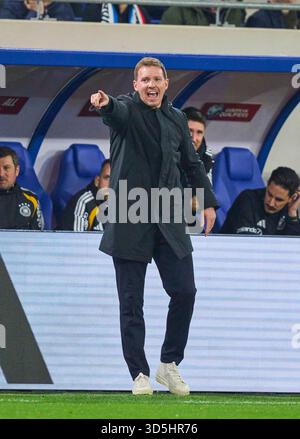 DFB-Trainer Julian Nagelsmann, Bundestrainer, Nationaltrainer, beim Qualifikationsspiel zur FIFA Fussball-Weltmeisterschaft 2026 LUXEMBURG - DEUTSCHLAND 0-2 in der Saison 2025/2026 am 14. November 2025 in Luxemburg. Fotograf: ddp-Bilder/Sternbilder Stockfoto