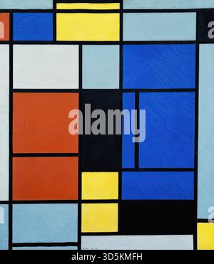 Tableau Nr. 1, 1921 von Piet Mondrian Stock Vektor