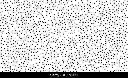 Körniger Hintergrund, Rauschen körniger Hintergrund, streichelförmiger Effekt durch Punkte. Hintergrundrauschen. Stock Vektor