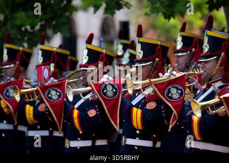 Das 86. Traditionsfest in San Antonio de Areco, Argentinien, vom 14. Bis 16. November 2025 umfasst Live-Musik, traditionelle Tänze, Volksmusik, Paraden und andere Aktivitäten im Gaucho-Stil. (Foto: Catriel Gallucci Bordoni/NurPhoto)0 Credit: NurPhoto SRL/Alamy Live News Stockfoto