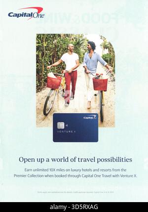 Cooking and Lifestyle Magazine, Ausgabe November 2025, USA Stockfoto