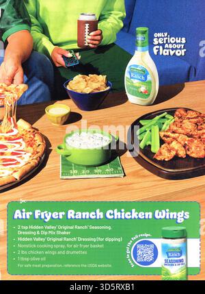 Cooking and Lifestyle Magazine, Ausgabe November 2025, USA Stockfoto