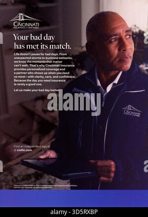 Cooking and Lifestyle Magazine, Ausgabe November 2025, USA Stockfoto