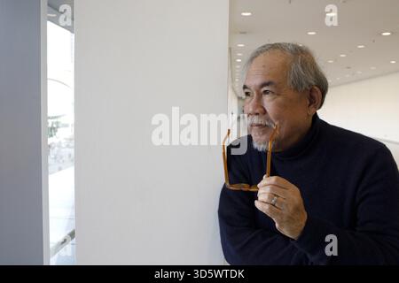 Porträt von Jose Y. Dalisay Jr. 19/10/2025 ©Basso Cannarsa/opale.Photo Stockfoto