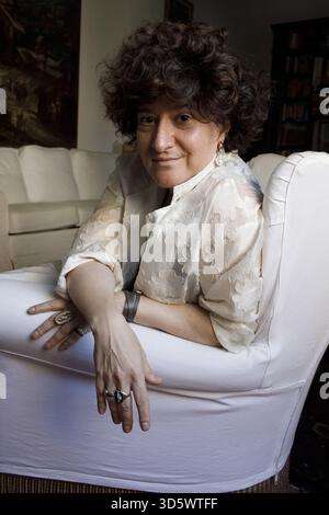 Porträt von Maria Stepanova 05/09/2025 ©Basso Cannarsa/opale.Photo Stockfoto